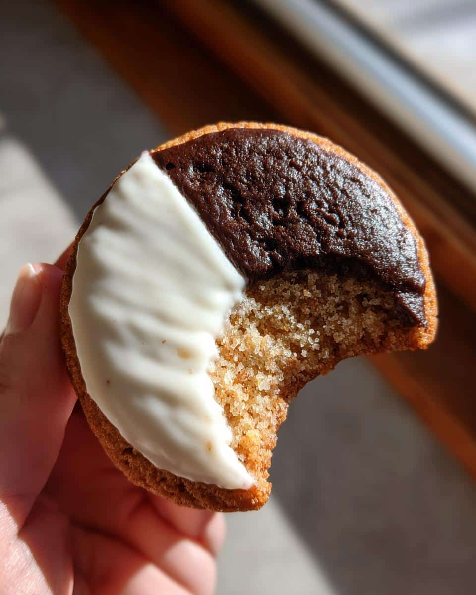 Black and White Cookies - detail 2