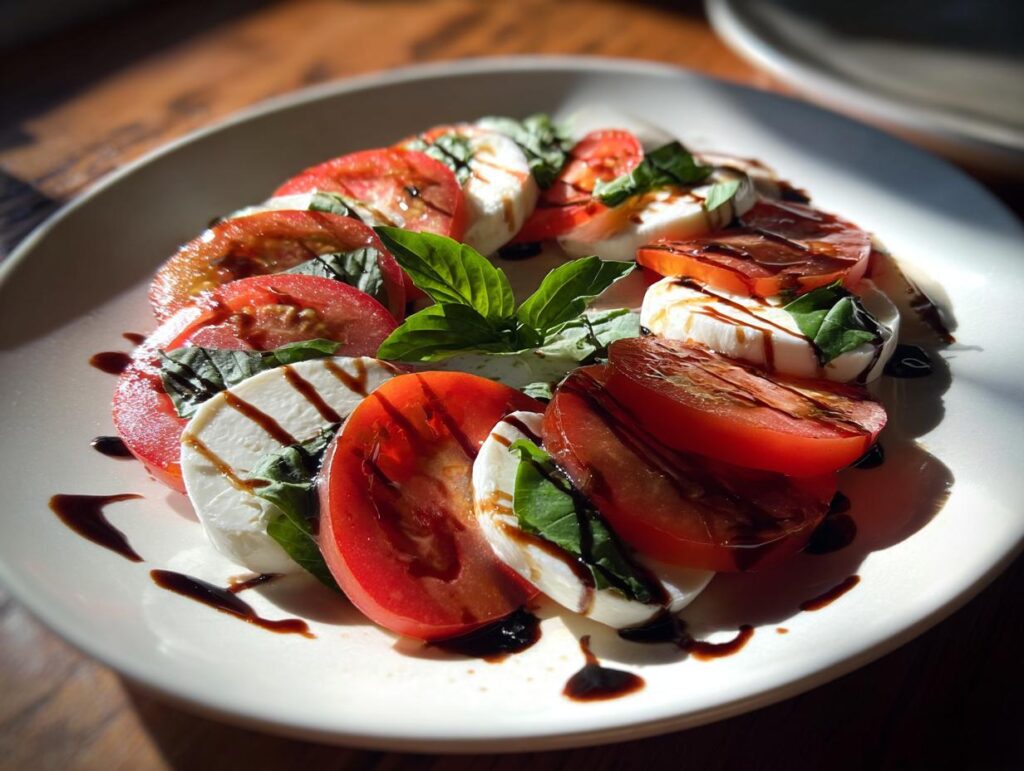 Caprese Salad with Balsamic Glaze
