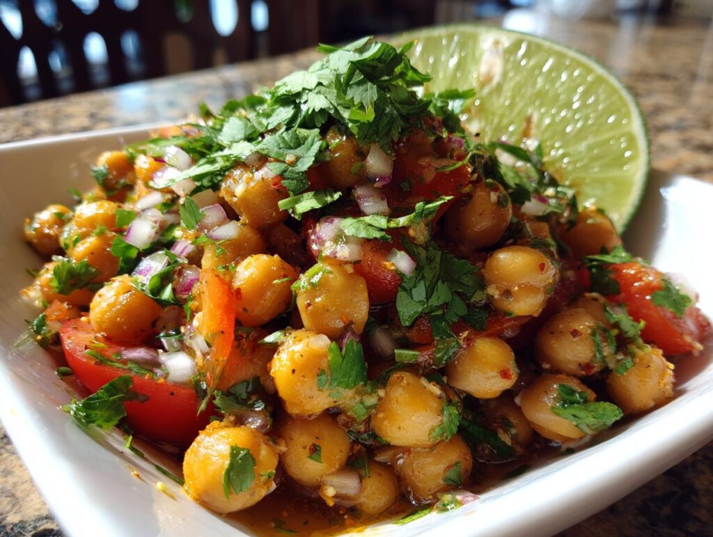Chickpea & Avocado Salad