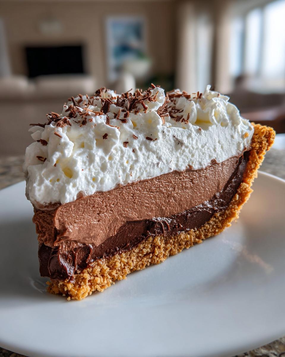 Chocolate Cream Pie - detail 2