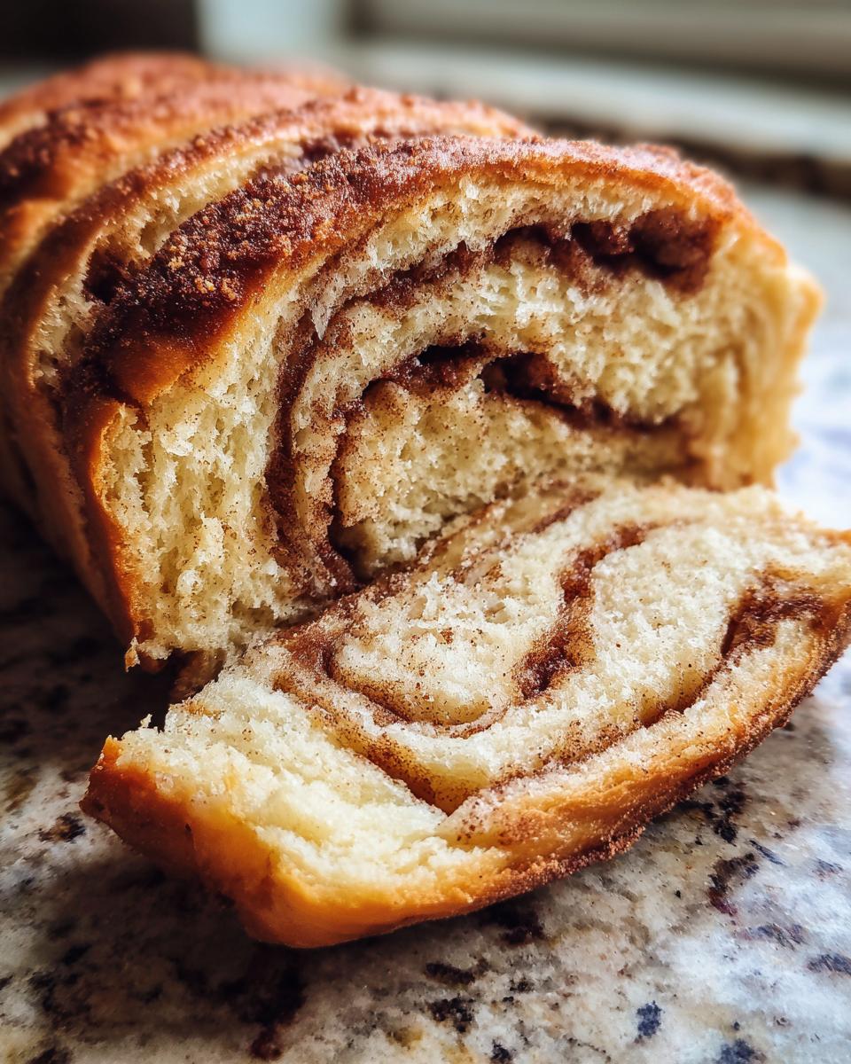 Classic Cinnamon Swirl Bread - detail 2