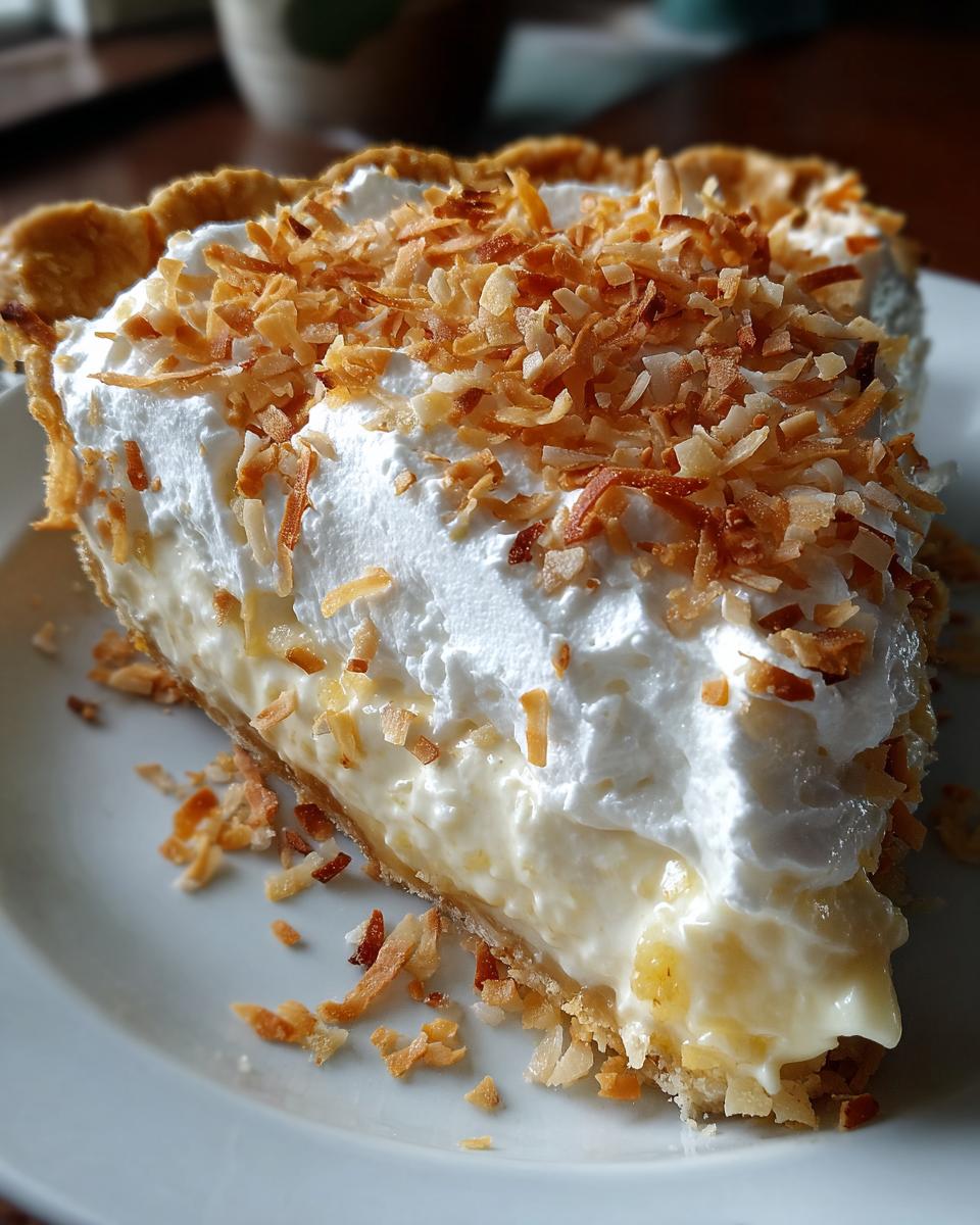 Coconut Cream Pie - detail 1