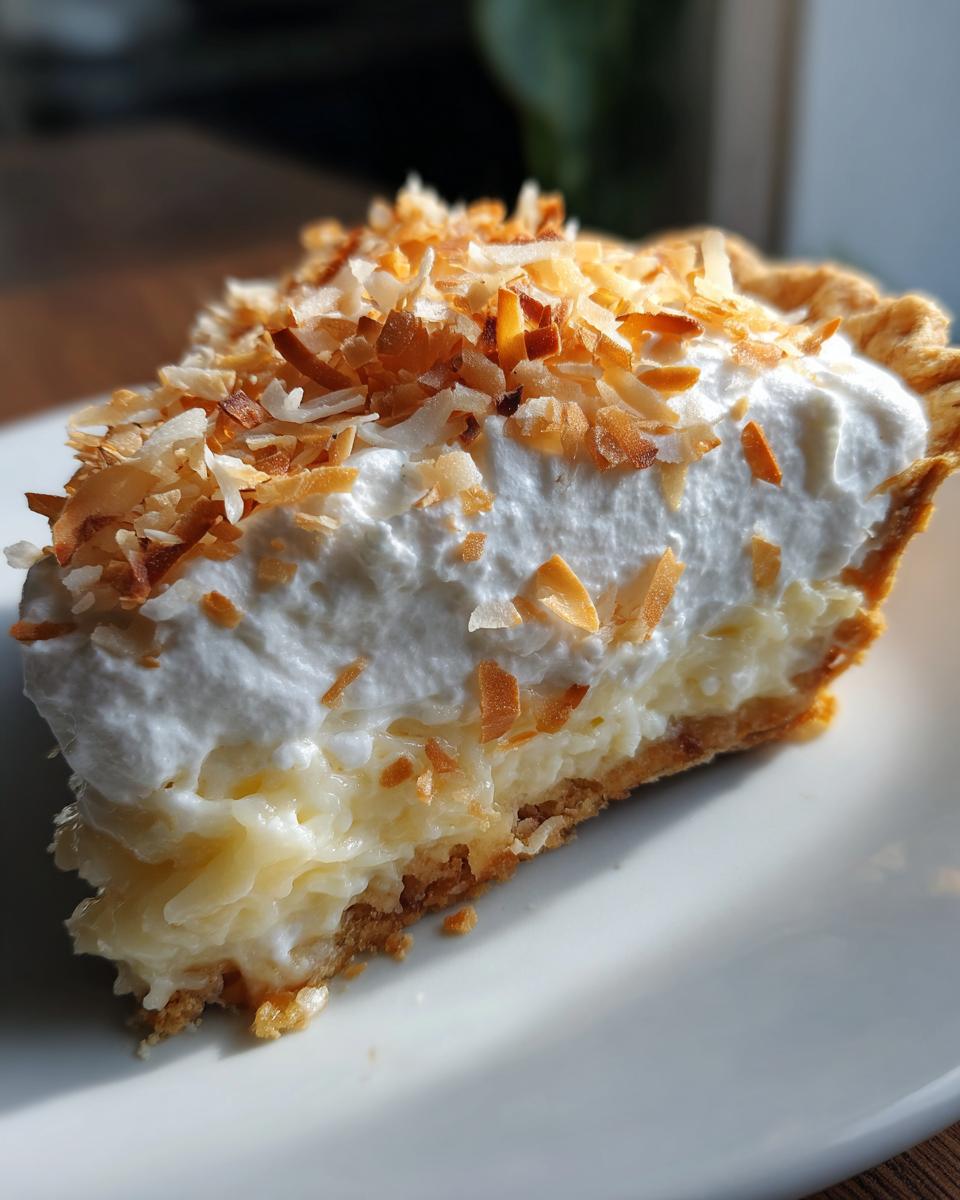Coconut Cream Pie - detail 2