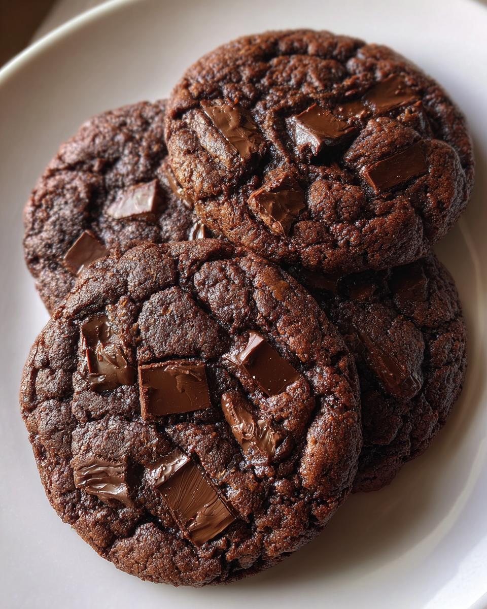Double Chocolate Chunk Cookies - detail 1