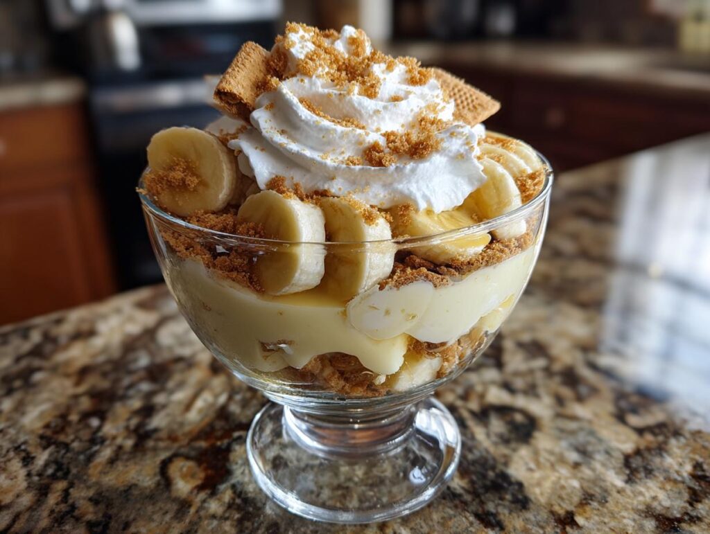 Easy Banana Pudding Parfaits