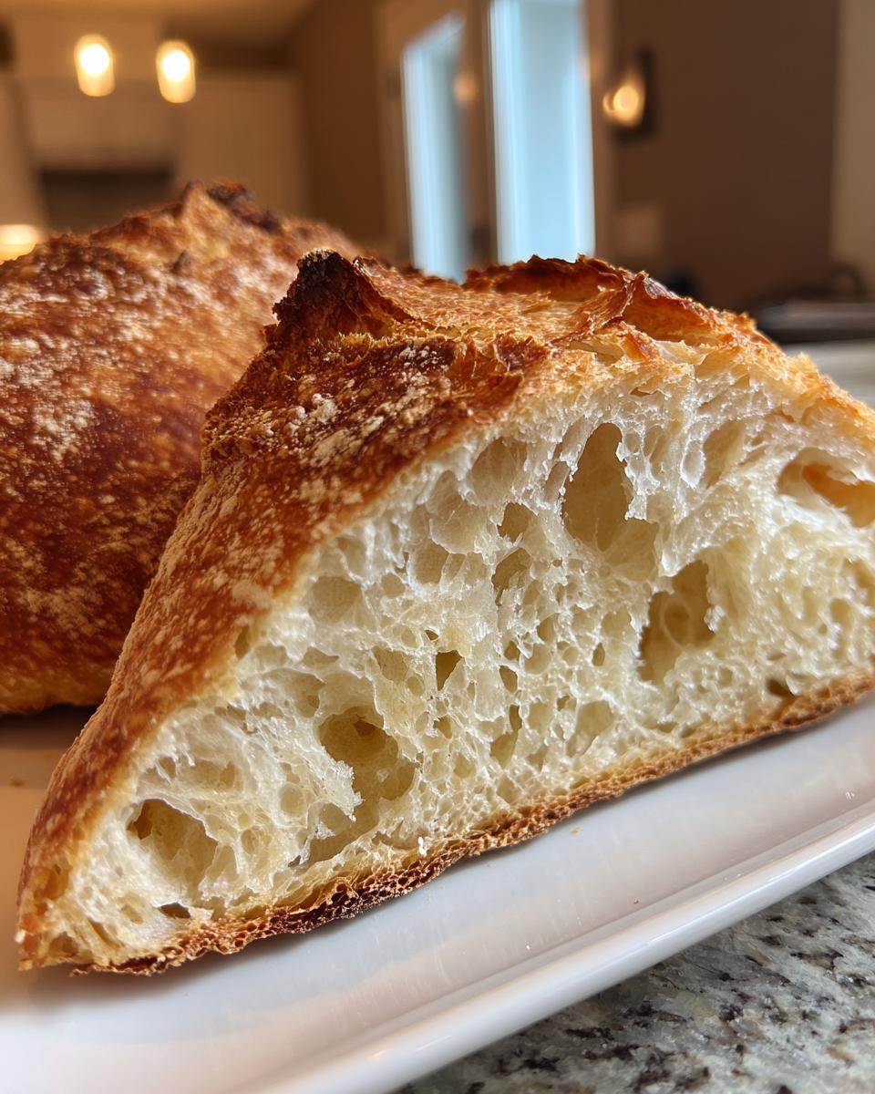 Easy No-Knead Artisan Bread - detail 1