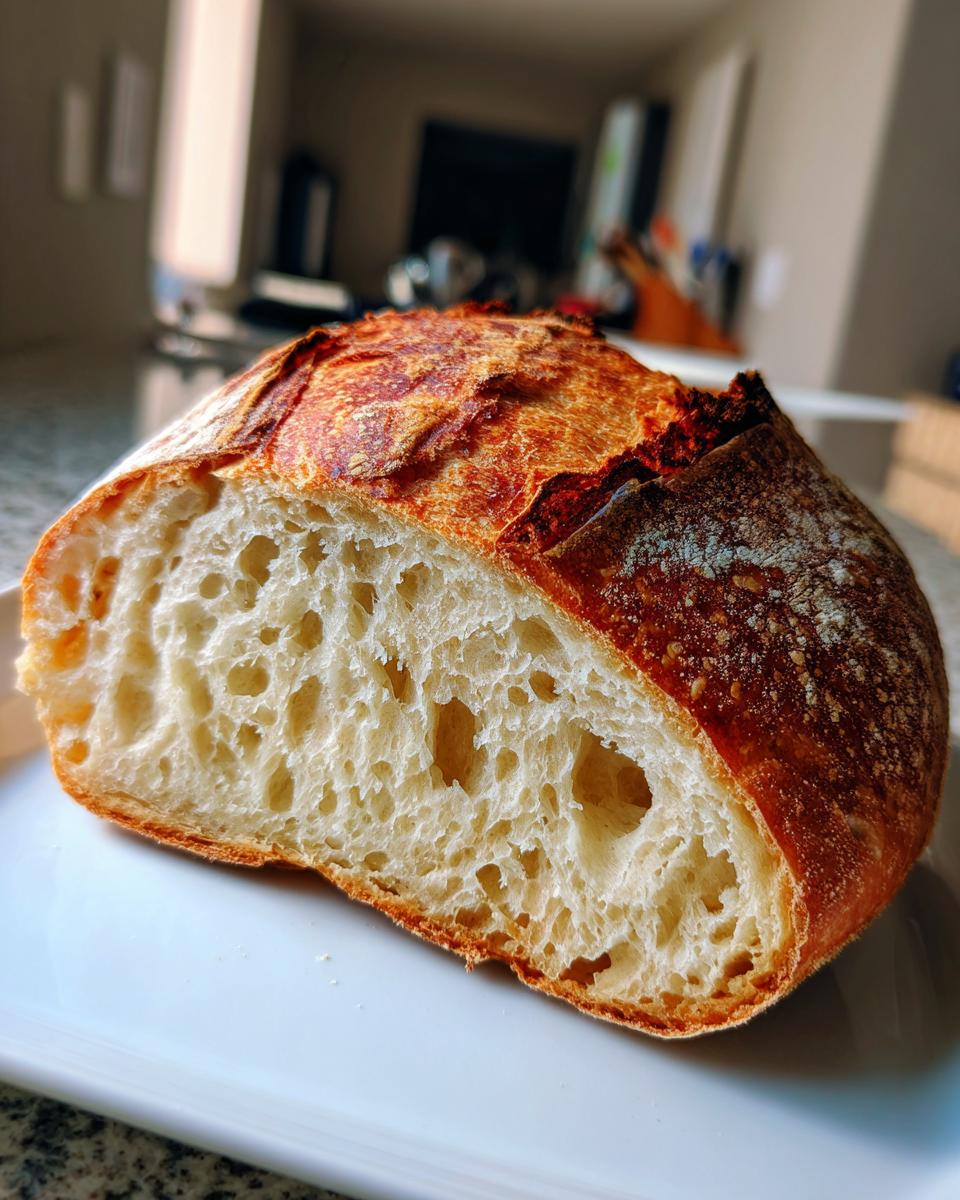 Easy No-Knead Artisan Bread - detail 2