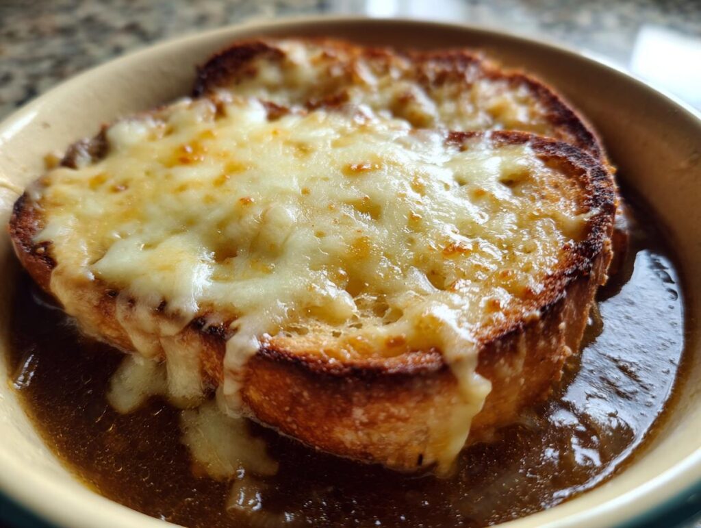 French Onion Soup with Gruyère