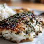 Grilled Pike with Fresh Herbs