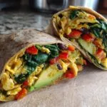 Healthy Breakfast Wraps & Burritos to Go