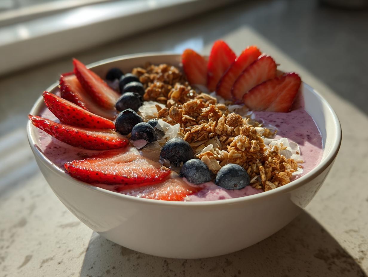 Healthy Smoothie Bowls for Busy Mornings