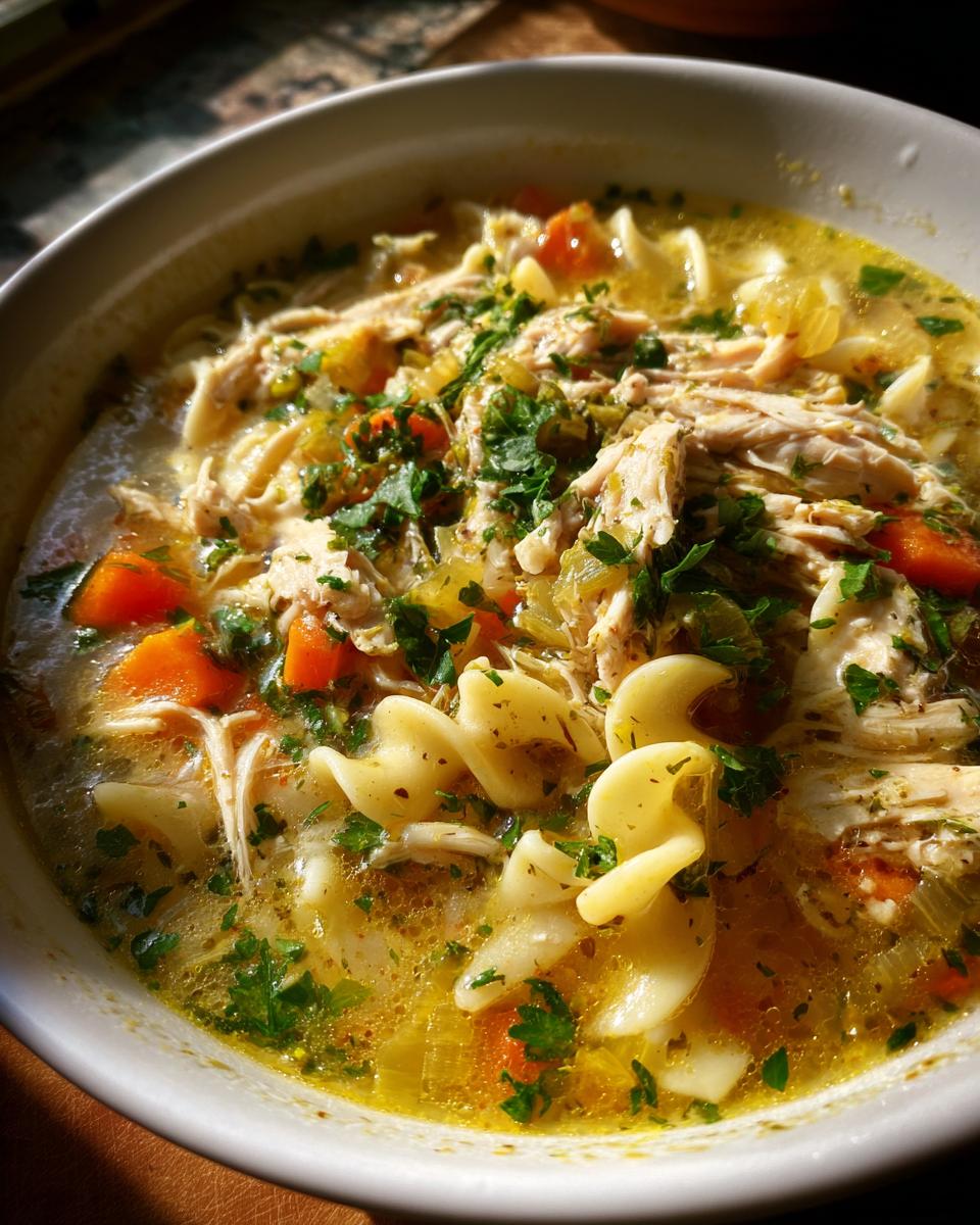 Hearty Chicken Noodle Soup - detail 1