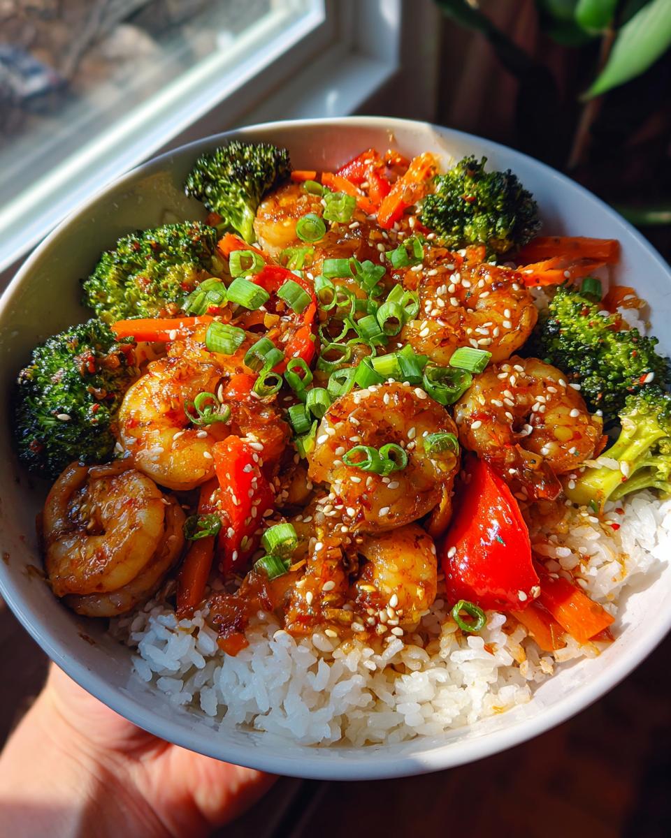 Honey Garlic Shrimp Stir-Fry - detail 1