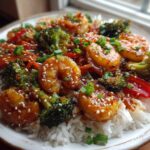 Honey Garlic Shrimp Stir-Fry