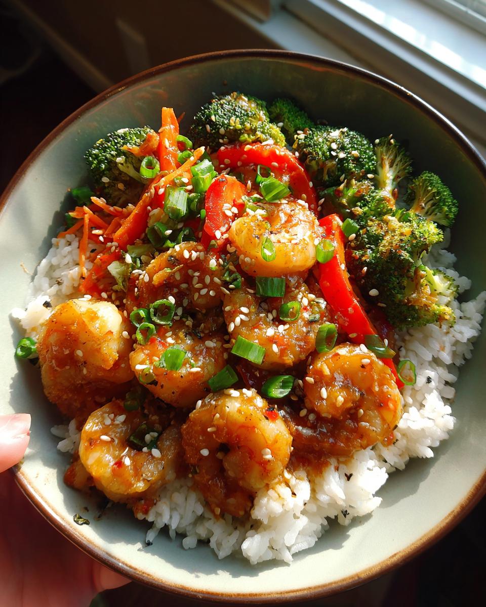 Honey Garlic Shrimp Stir-Fry - detail 2