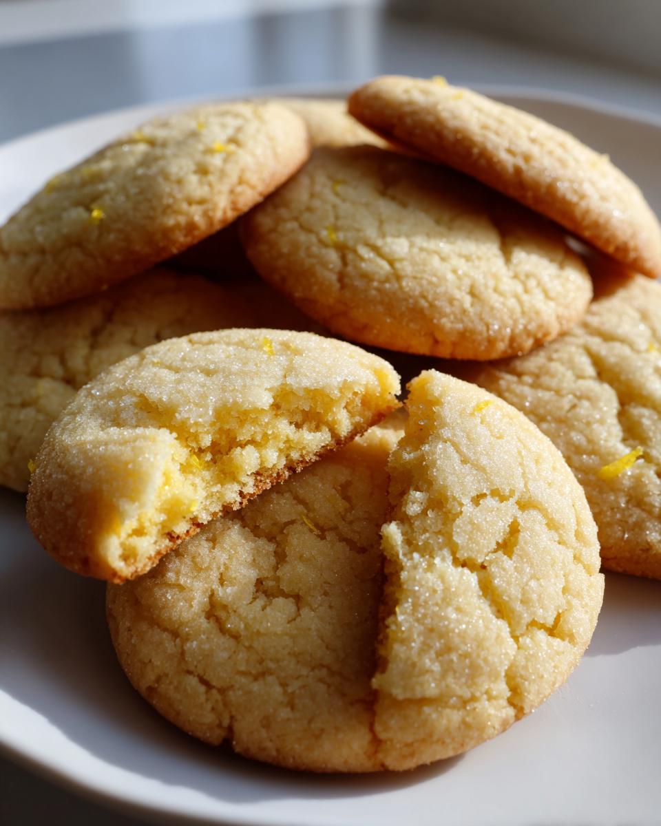 Lemon Sugar Cookies - detail 2