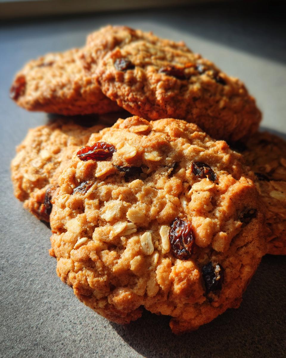 Oatmeal Raisin Cookies - detail 1