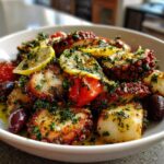 Octopus Salad with Lemon & Parsley