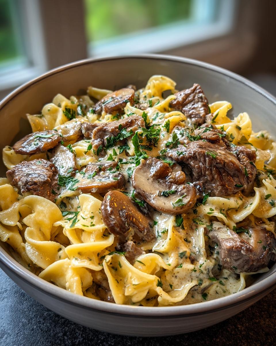 One-Pot Beef Stroganoff - detail 1