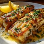 Pan-Fried Pike Fillets with Lemon Butter