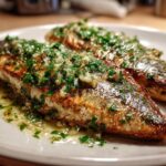 Pan-Seared Mackerel with Garlic Butter