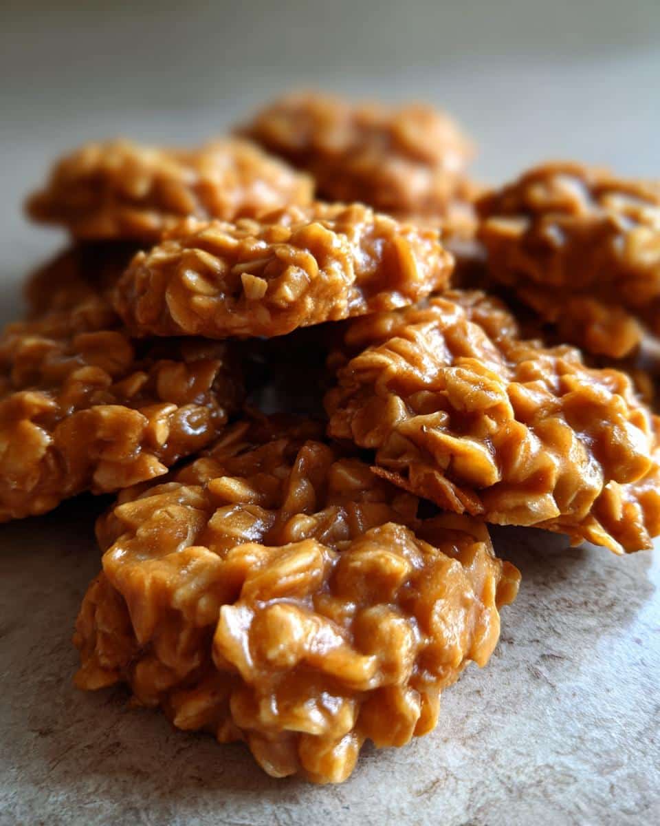 Peanut Butter No-Bake Cookies - detail 1