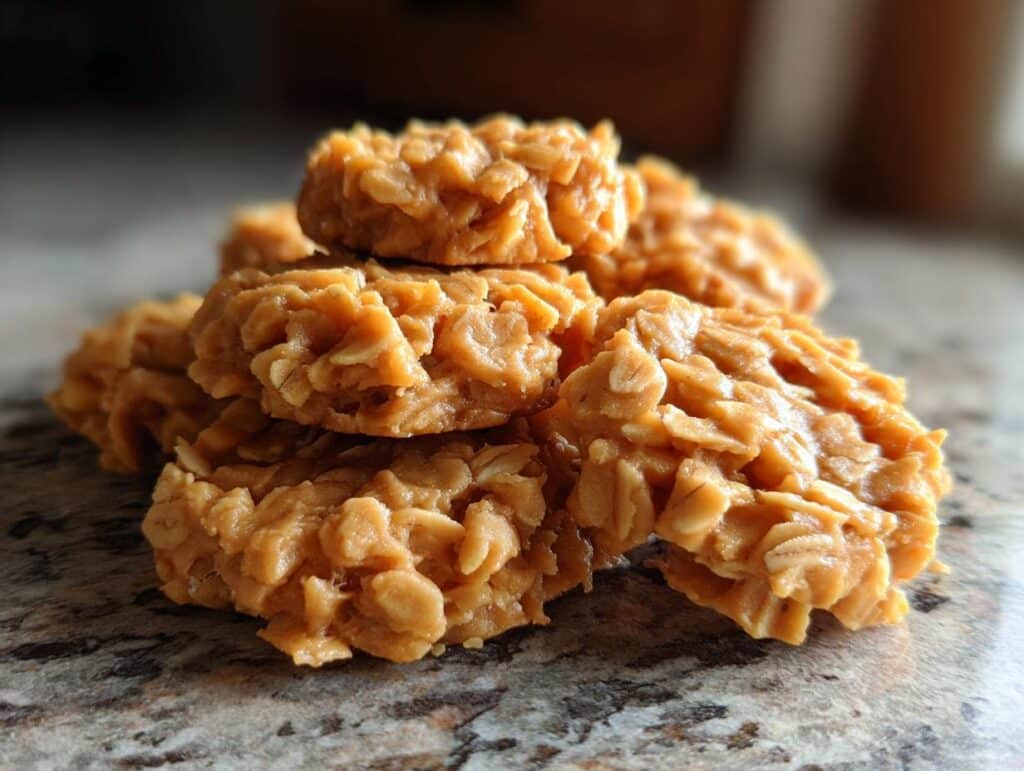 Peanut Butter No-Bake Cookies