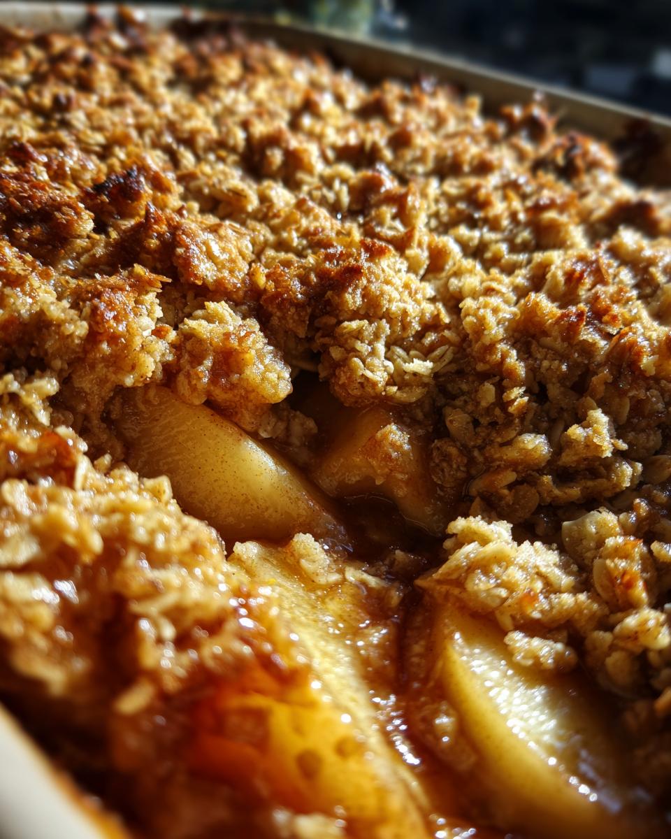 Quick Apple Crisp - detail 2