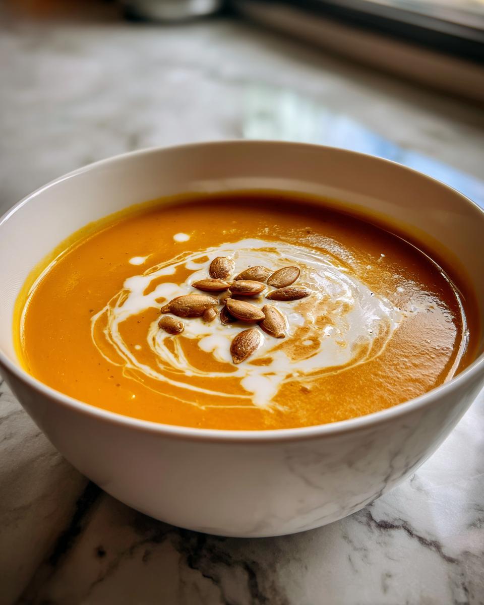 Roasted Butternut Squash Soup - detail 3