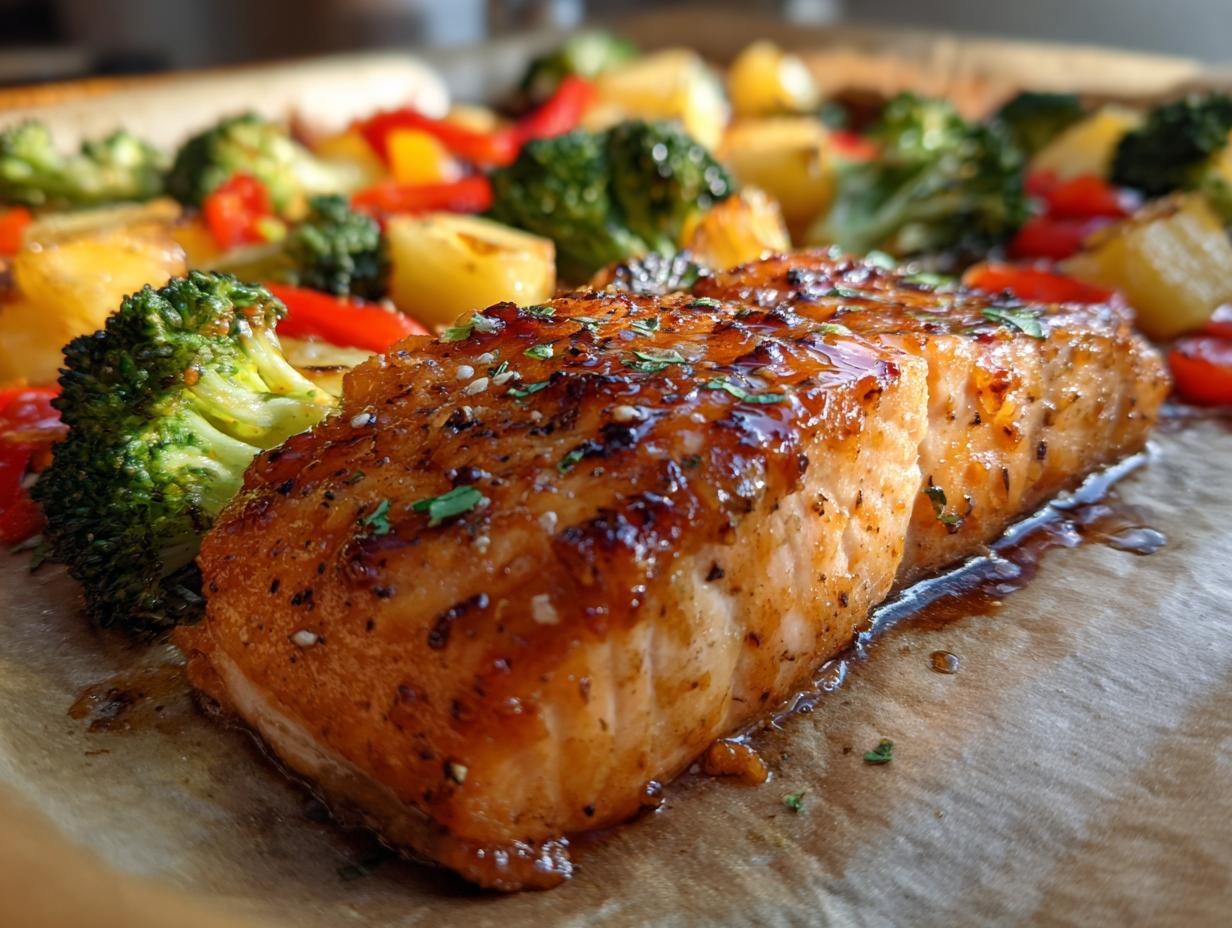 Sheet Pan Teriyaki Salmon