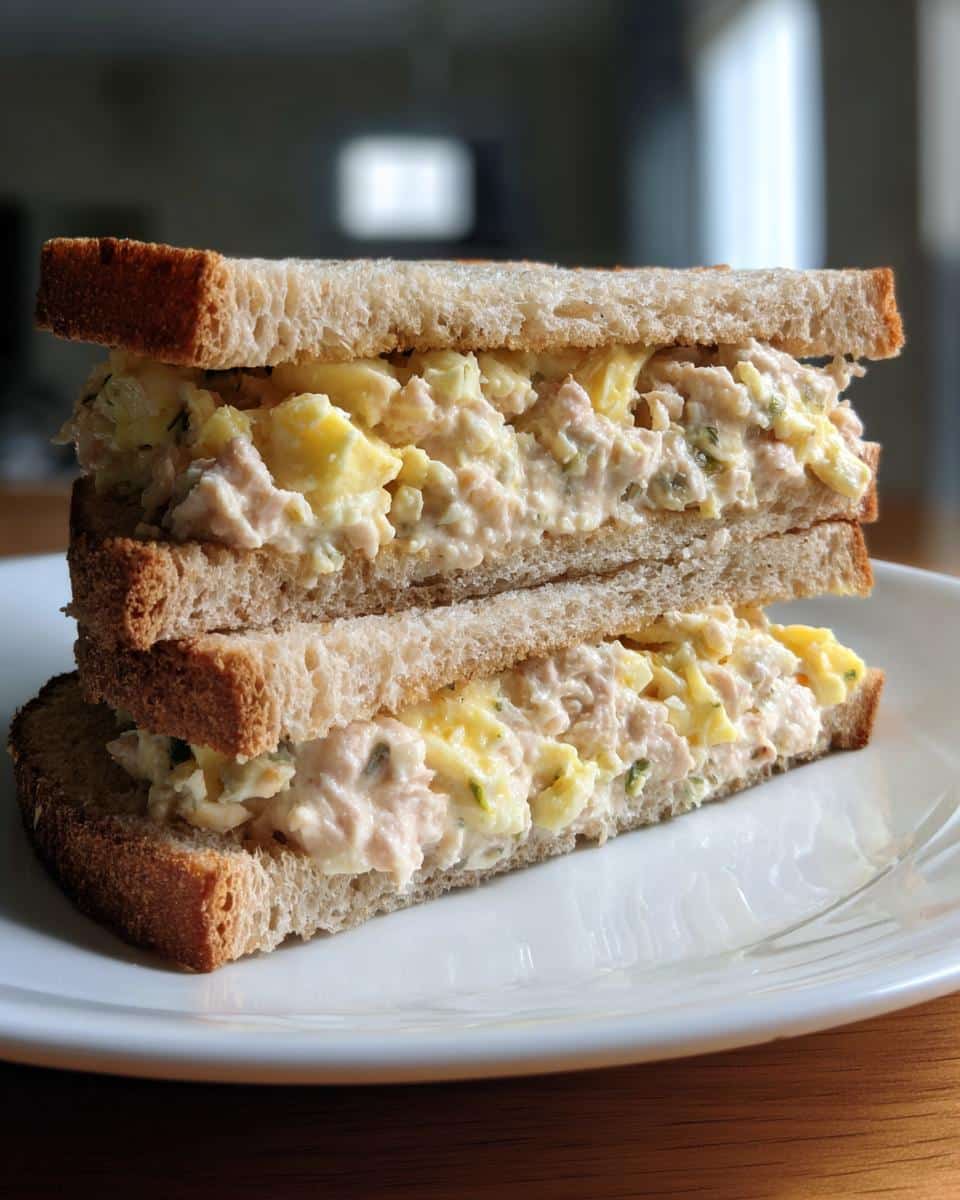 Tuna Egg Sandwich - detail 1