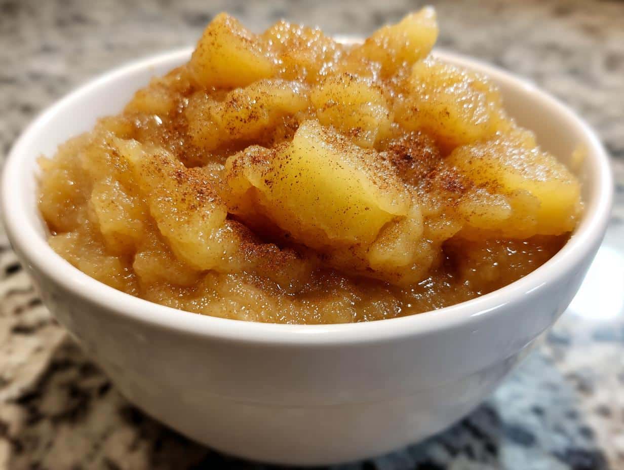 homemade applesauce