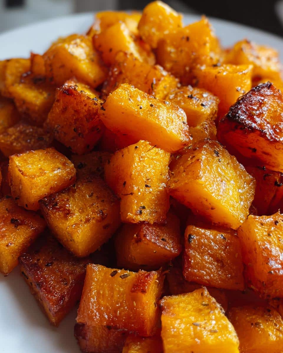 roasted butternut squash - detail 1