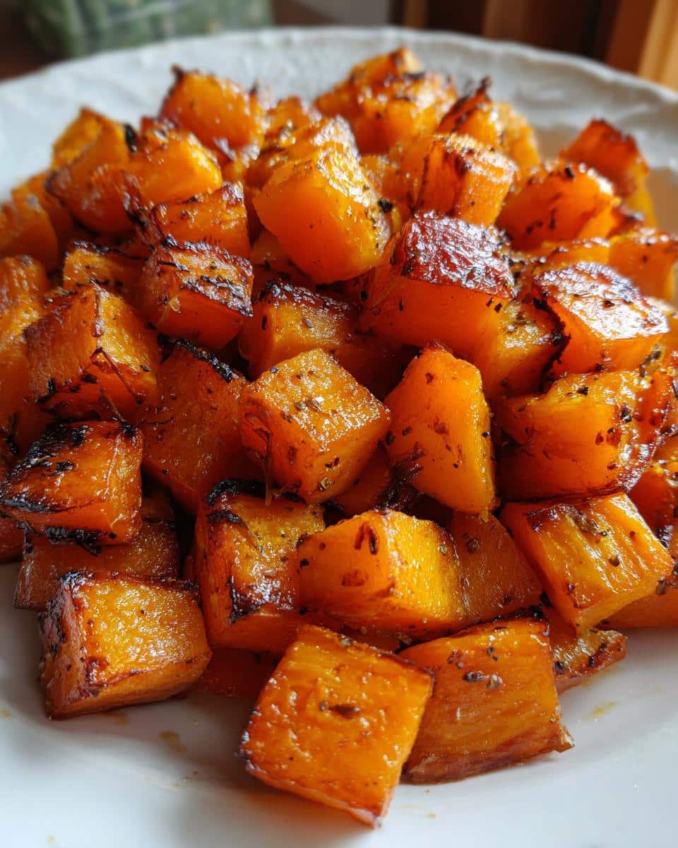 roasted butternut squash - detail 2