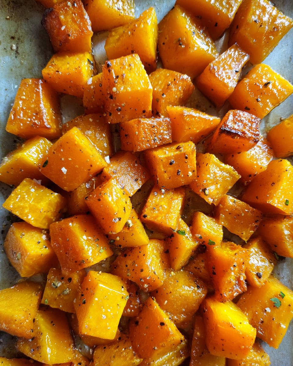 roasted butternut squash oven - detail 2