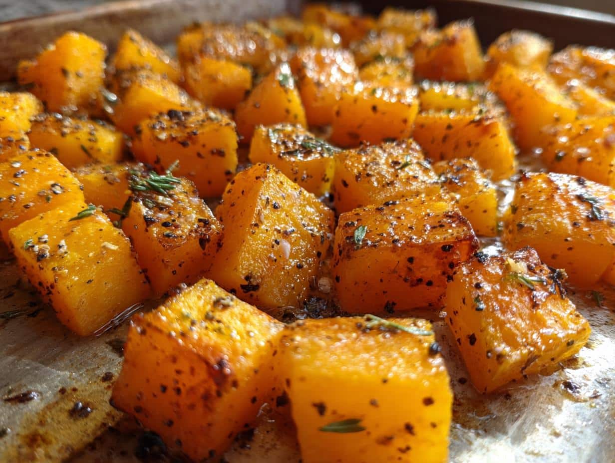 roasted butternut squash oven
