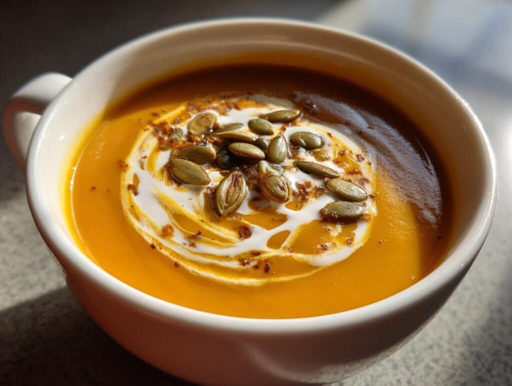 roasted butternut squash soup