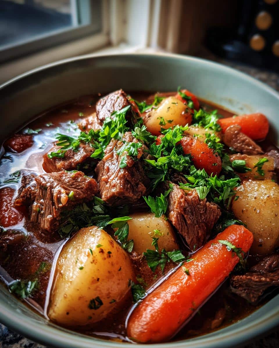 Cozy Comfort Food: Slow Cooker Beef Stew - detail 1