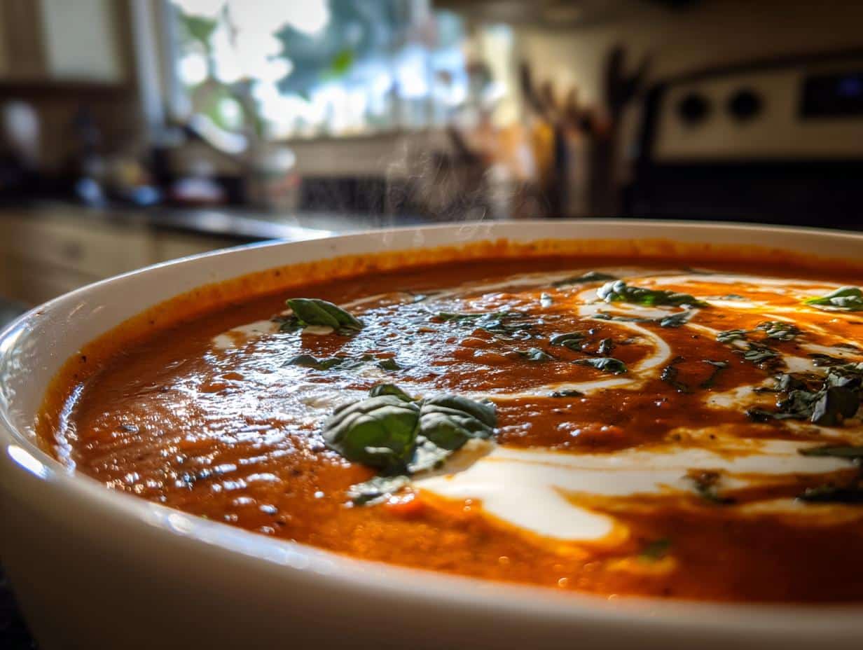 Cozy and Delicious Creamy Tomato Soup Recip