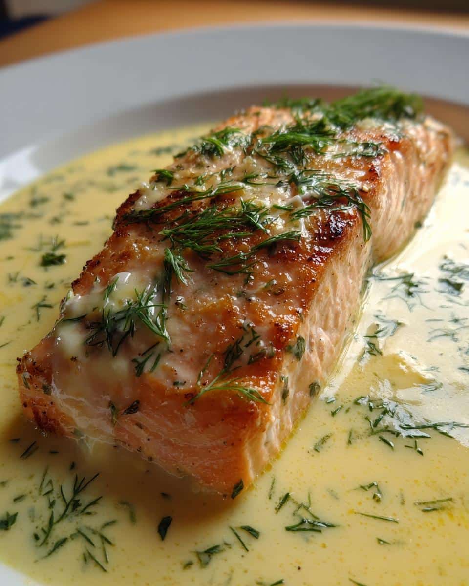 Creamy Lemon Sauce Salmon - detail 2