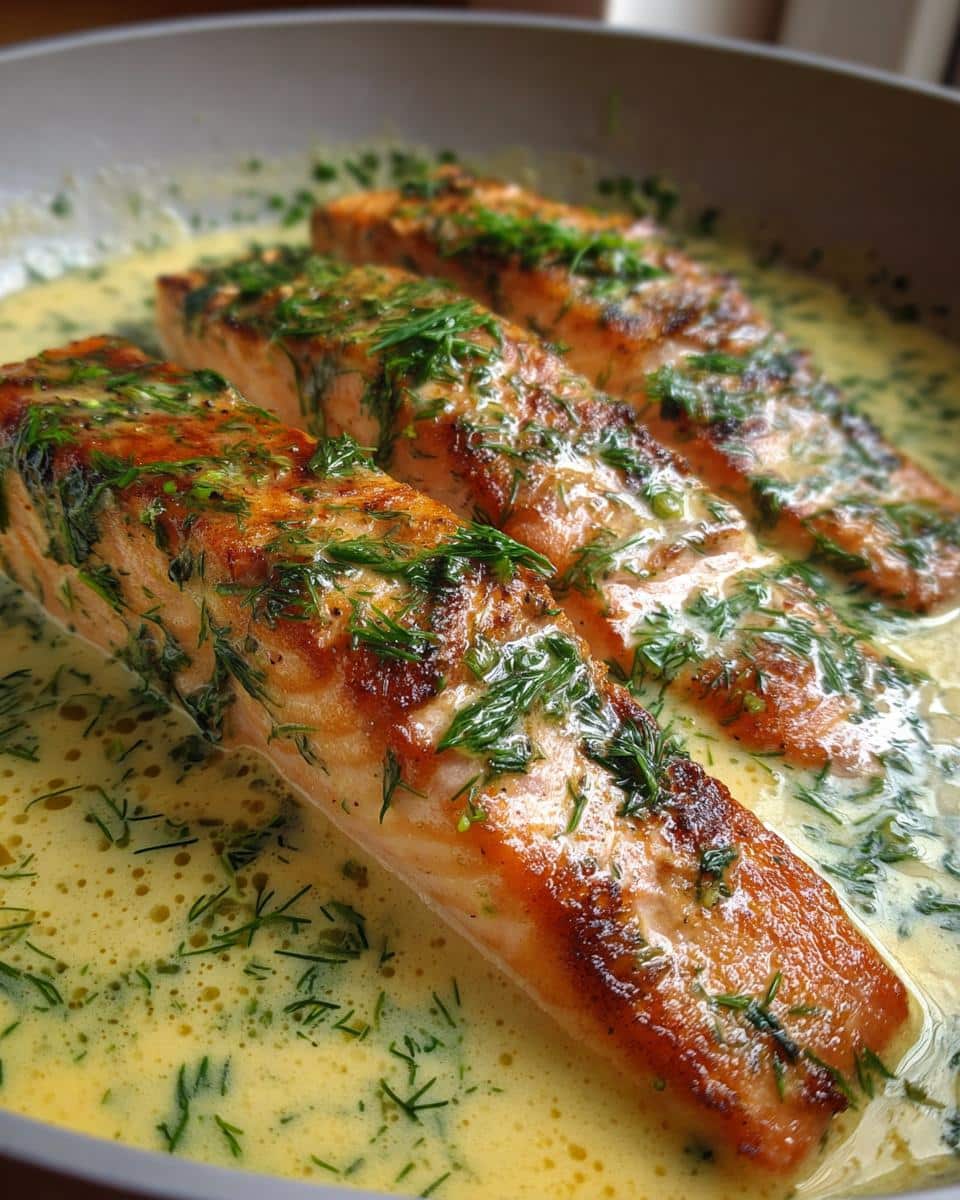 Creamy Lemon Sauce Salmon - detail 3