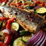Delicious and Easy Sheet Pan Mackerel with Veggies