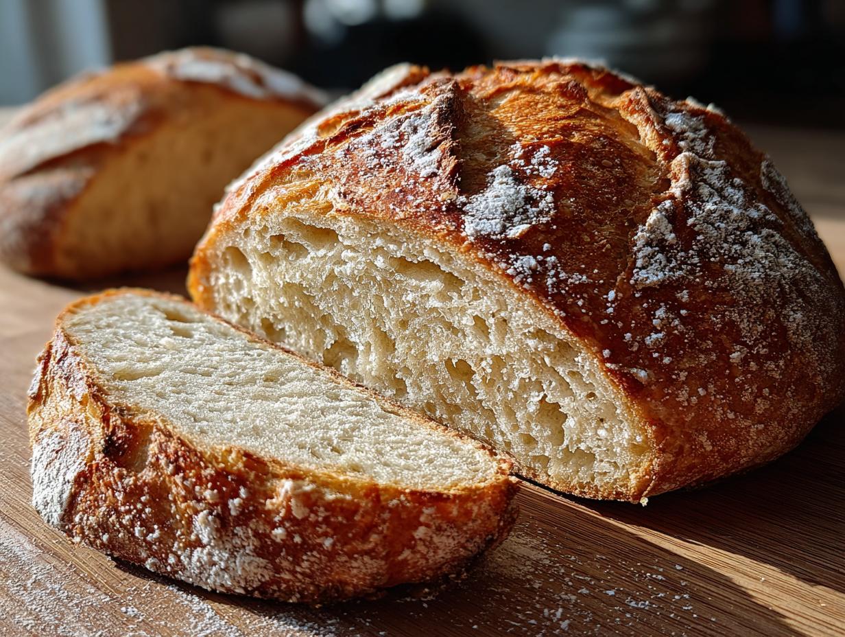 Easy No-Knead Bread Recipe for Beginners
