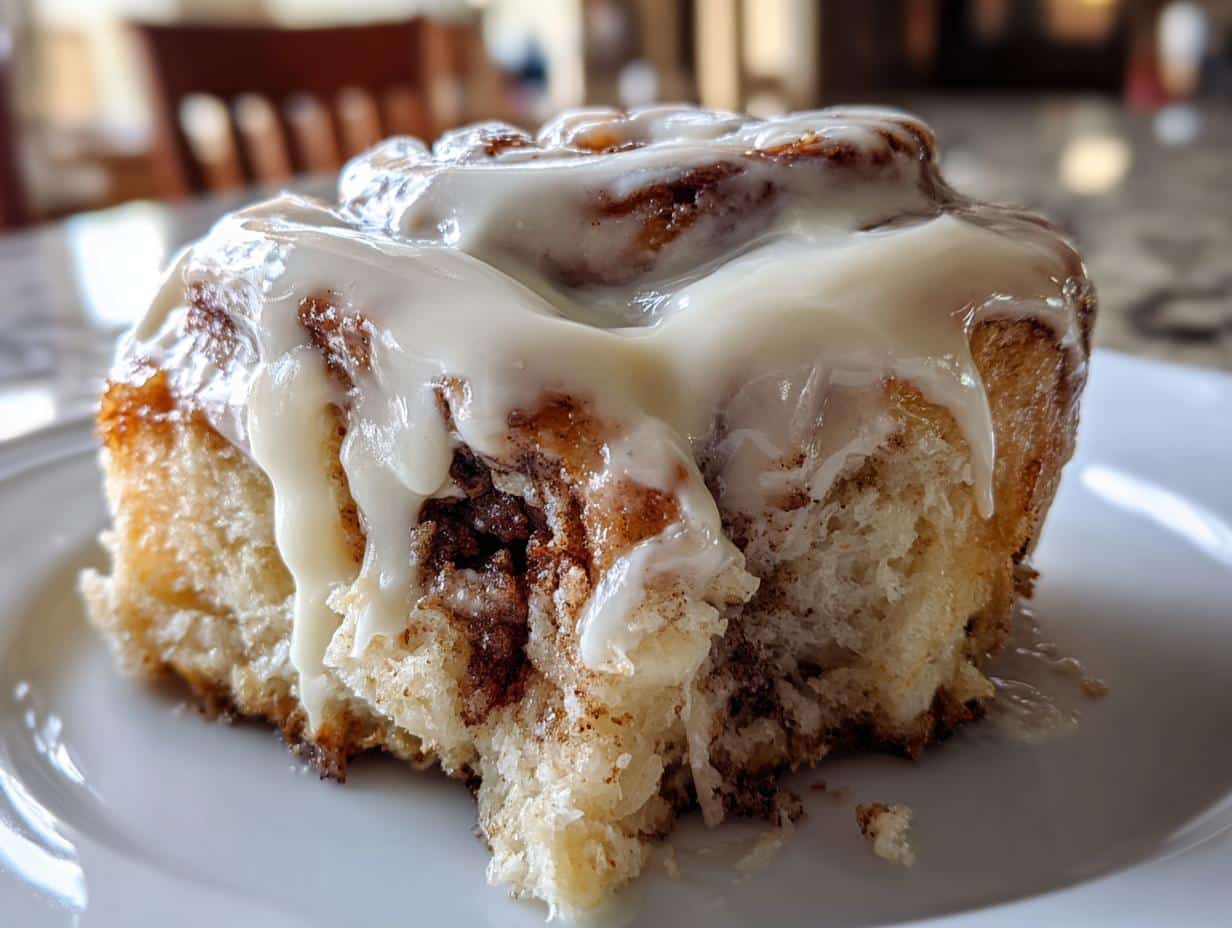 Homemade Cinnamon Rolls with Cream Cheese Glaze