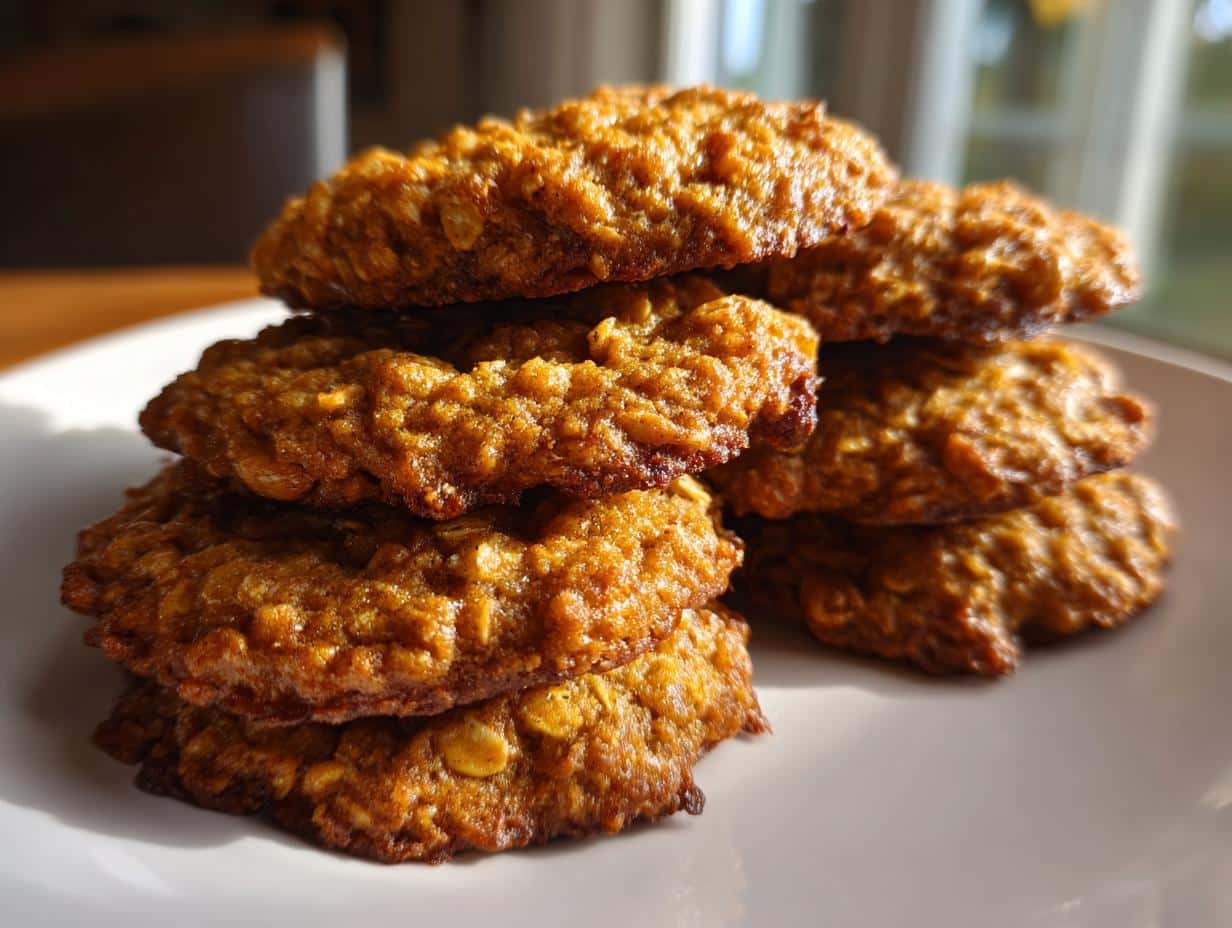 Pumpkin Oatmeal Cookies