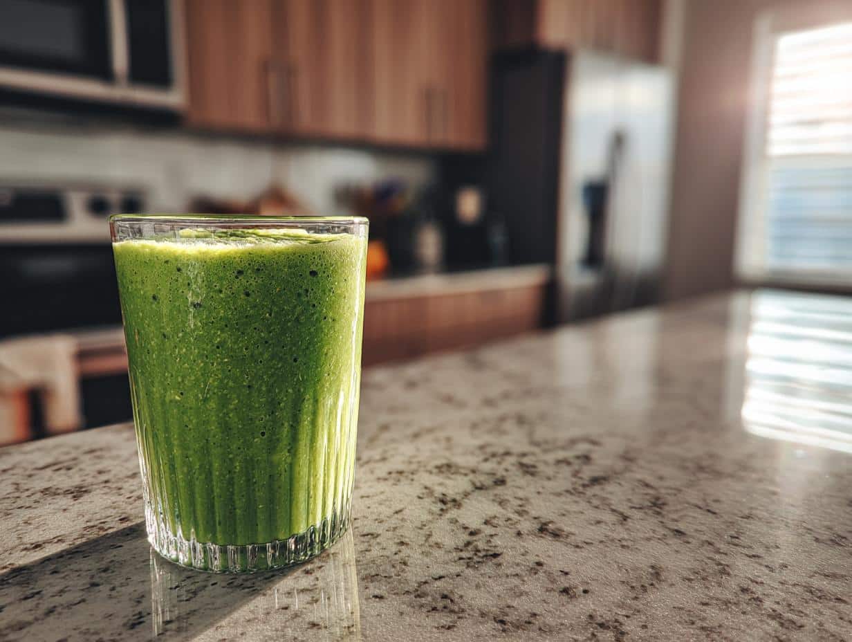 Simple Green Smoothie for a 3-Day Healthy Detox