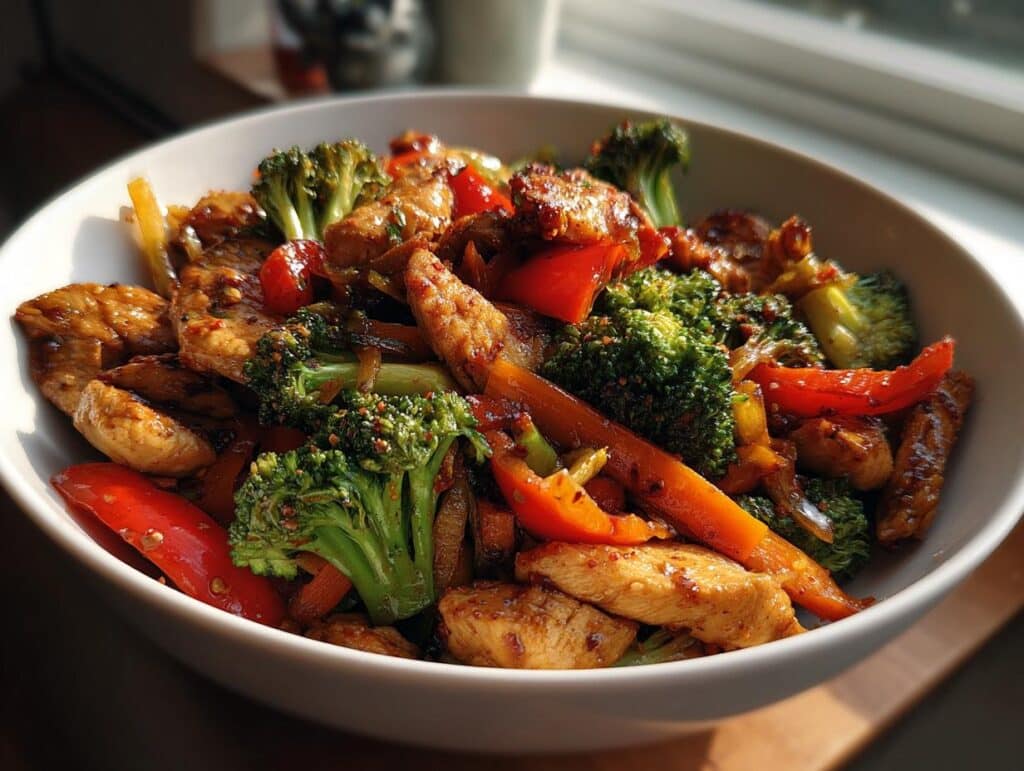 Simple & Tasty Chicken Stir Fry Recipe