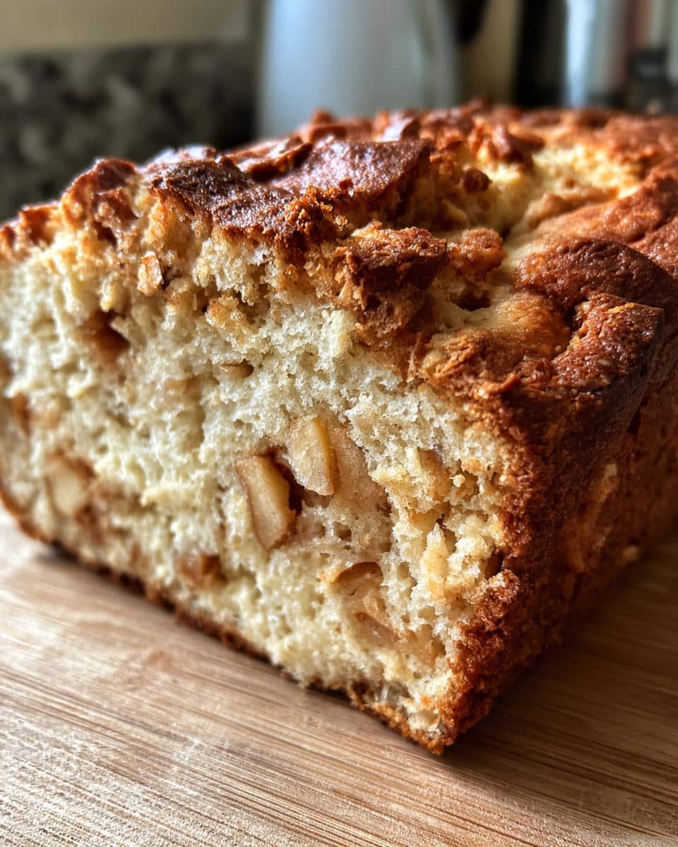 apple cinnamon bread - detail 1