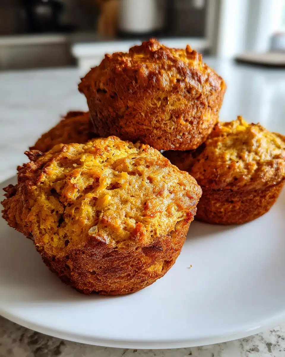 banana pumpkin muffins - detail 1