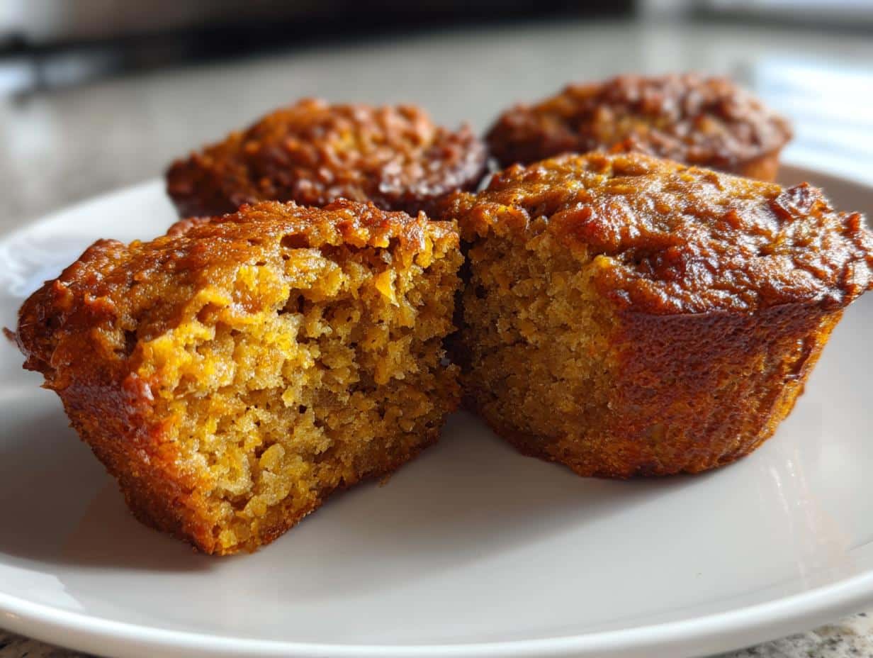 banana pumpkin muffins